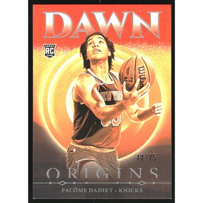 2024-25 Panini Origins Dawn Red #8 Pacome Dadiet