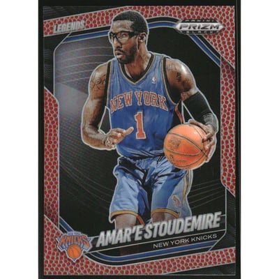 2024-25 Panini Prizm Black Prizms Basketball #298 Amar'e Stoudemire LGD