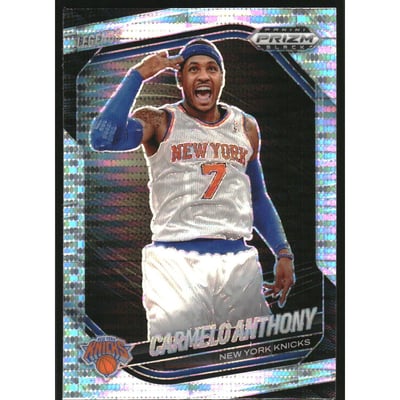 2024-25 Panini Prizm Black Prizms Pulsar #267 Carmelo Anthony LGD