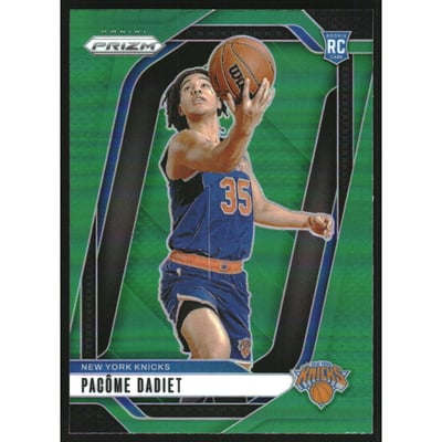 2024-25 Panini Prizm Prizms Green #259 Pacome Dadiet