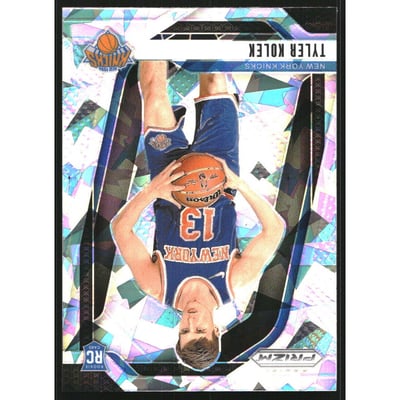 2024-25 Panini Prizm Prizms Ice #225 Tyler Kolek