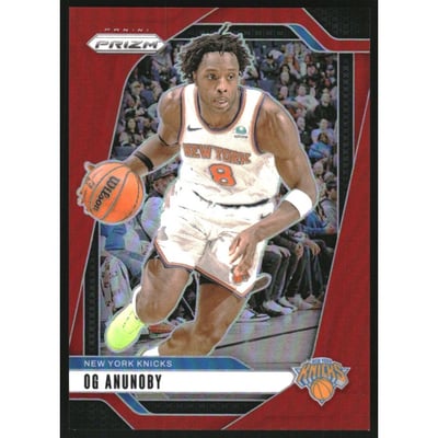 2024-25 Panini Prizm Prizms Red #149 OG Anunoby