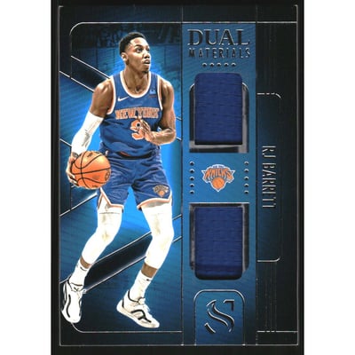 2024-25 Panini Silhouette Dual Materials #39 RJ Barrett