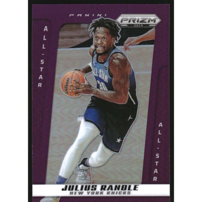 2024-25 Prizm Deca Prizms Purple #266 Julius Randle AS