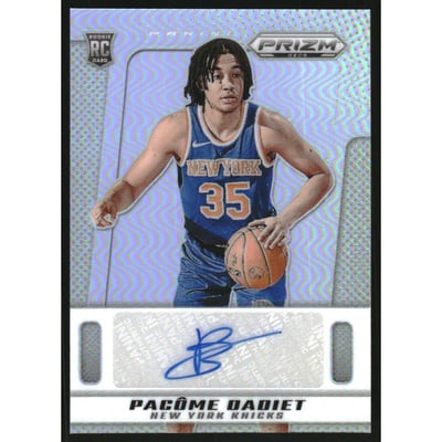 2024-25 Prizm Deca Signatures Prizms Silver #53 Pacome Dadiet
