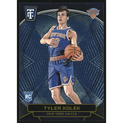 2024-25 Totally Certified Mirror Neon Green #145 Tyler Kolek