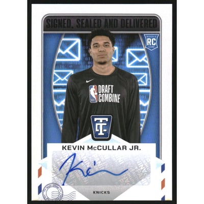 2024-25 Totally Certified Signed Sealed and Delivered #21 Kevin McCullar Jr.