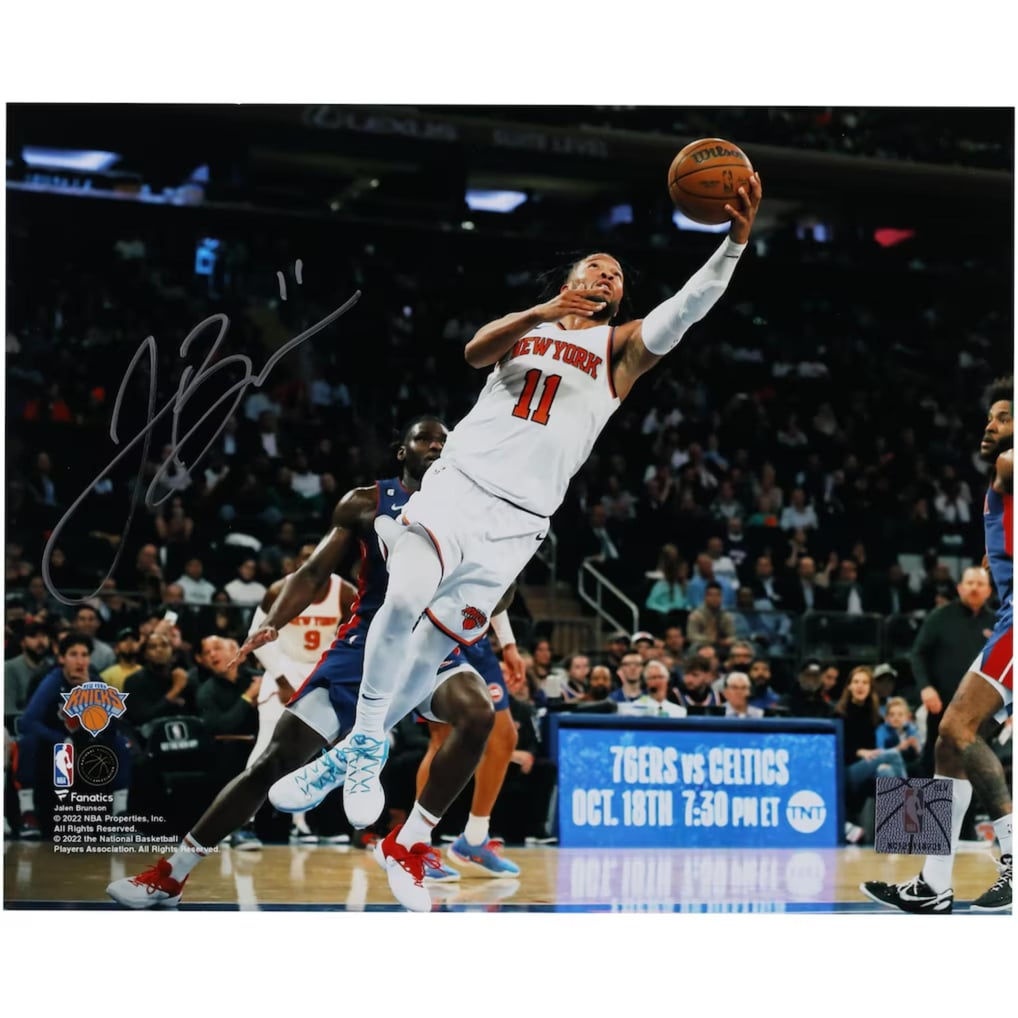 Fanatics Authentic ジェイレン・ブランソン ニューヨーク・ニックス 