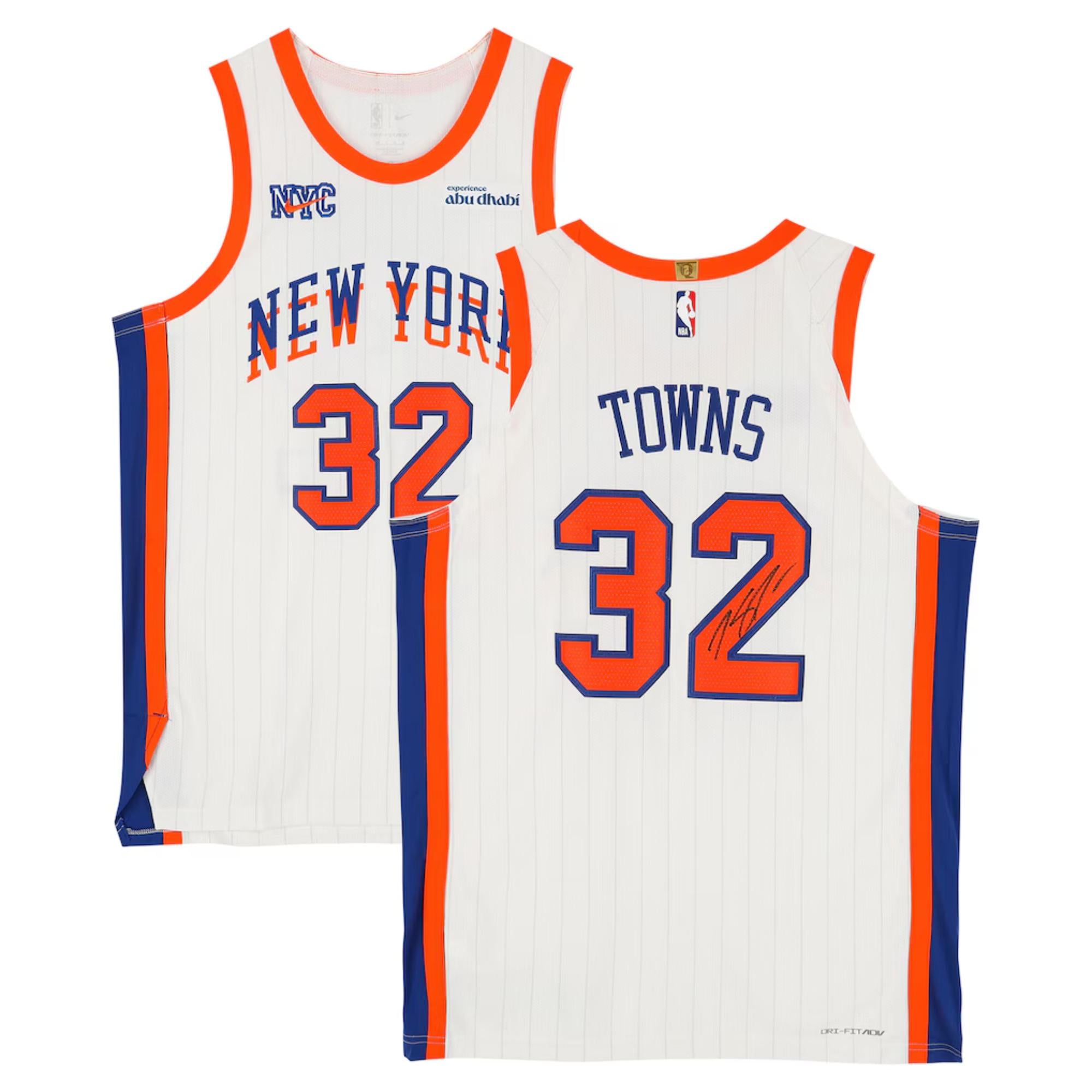 Fanatics Authentic カール＝アンソニー・タウンズ ニューヨーク 