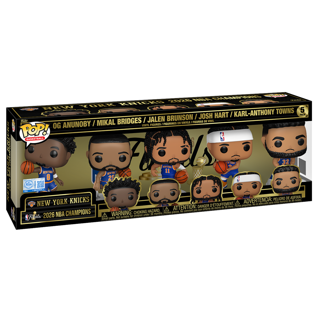Funko New York Knicks 2026 NBA Finals Champions 5-Pack Vinyl 