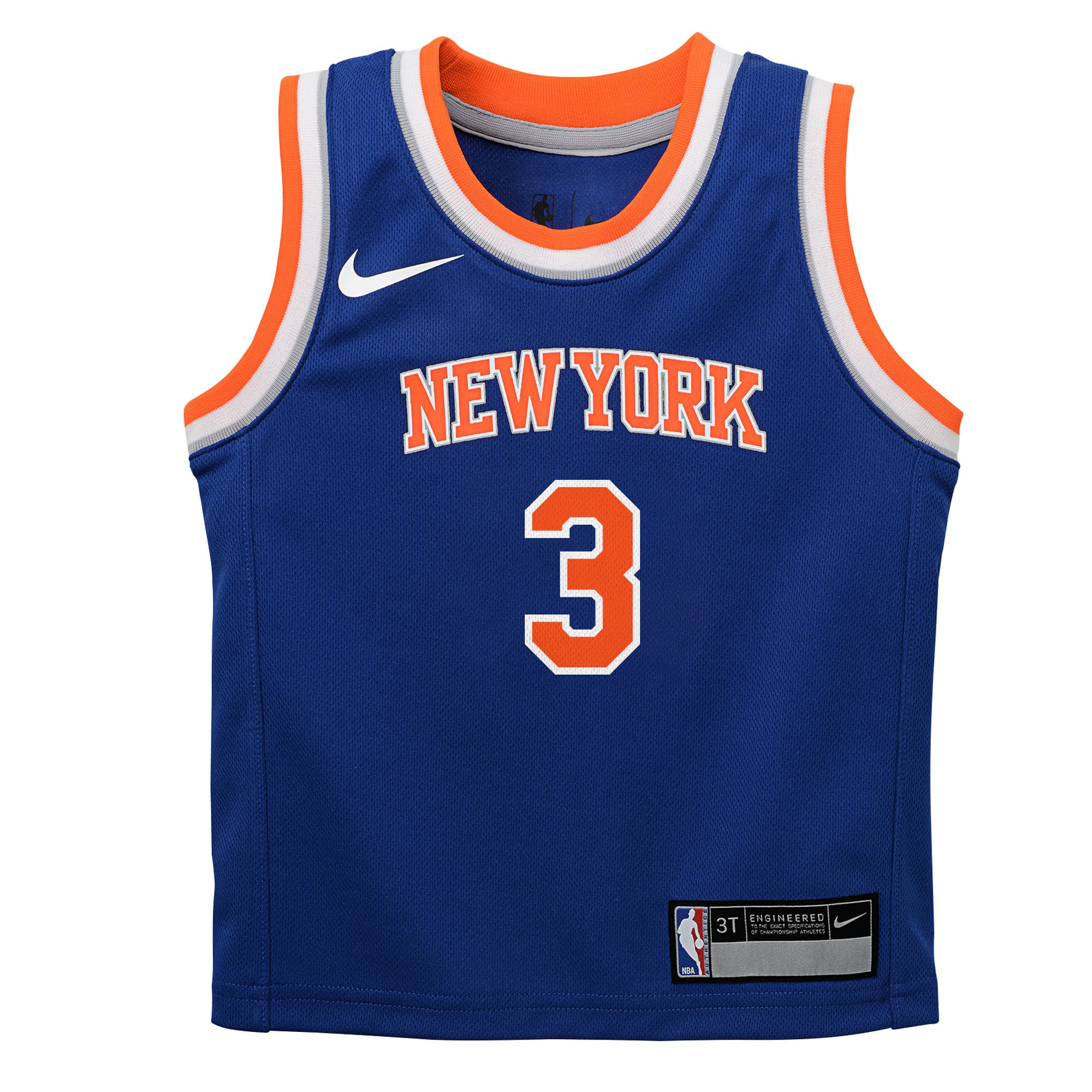 Maillot réplique Swingman bleu des New York Knicks pour bébé Nike Josh Hart - Édition Icon