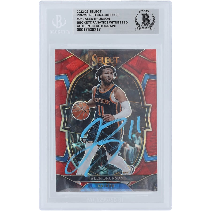 Jalen Brunson RC prizm（Graded 2022 Panini Prizm Paolo Banchero