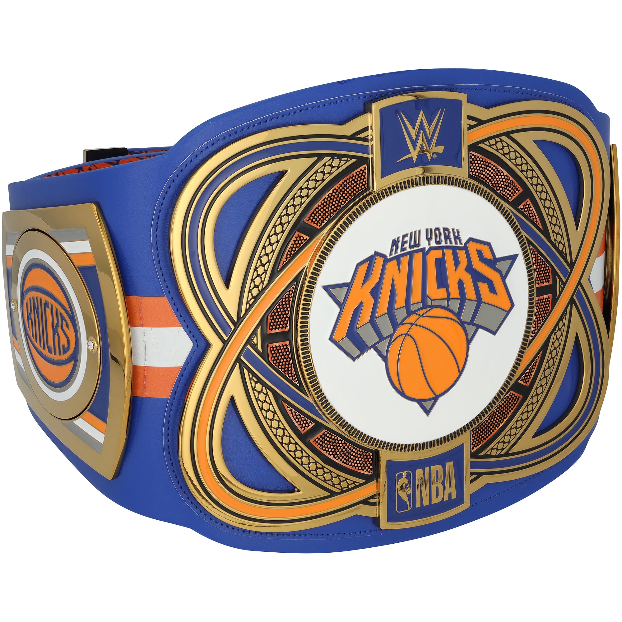 Jalen Brunson New York Knicks Autographed WWE Legacy Title Belt
