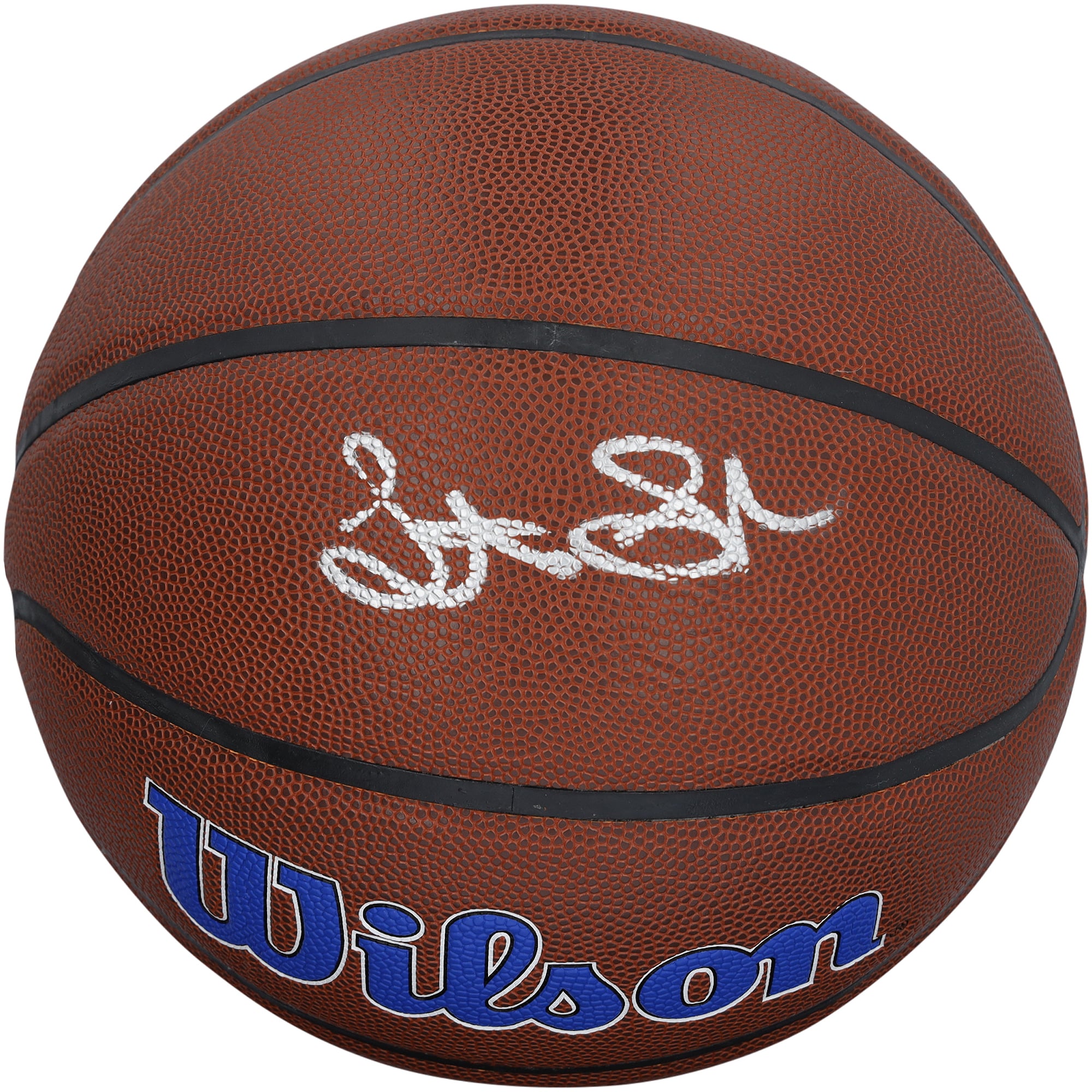 Ballon de basket Wilson Team Alliance autographié par Latrell Sprewell, des Knicks de New York.