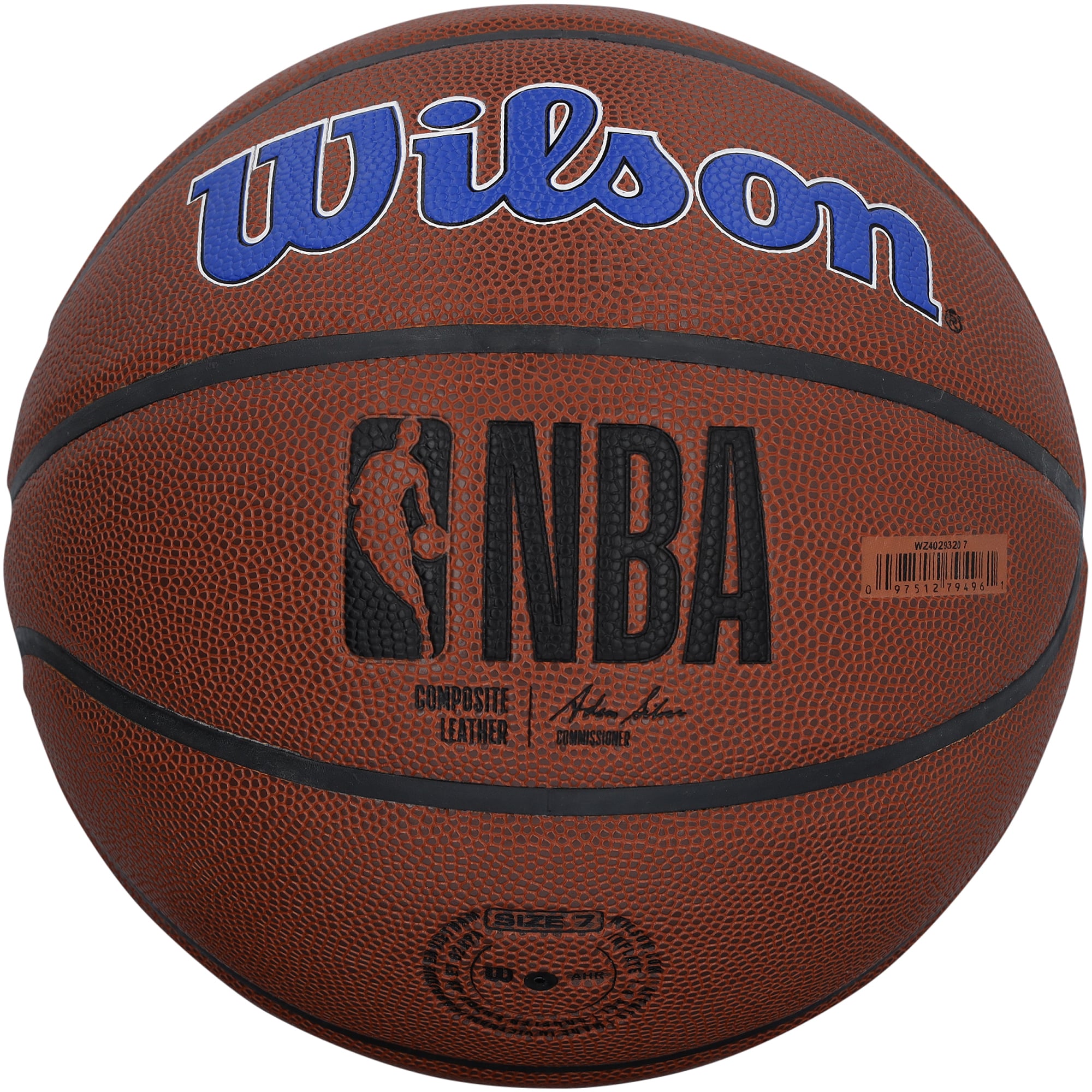 Ballon de basket Wilson Team Alliance autographié par Latrell Sprewell, des Knicks de New York.