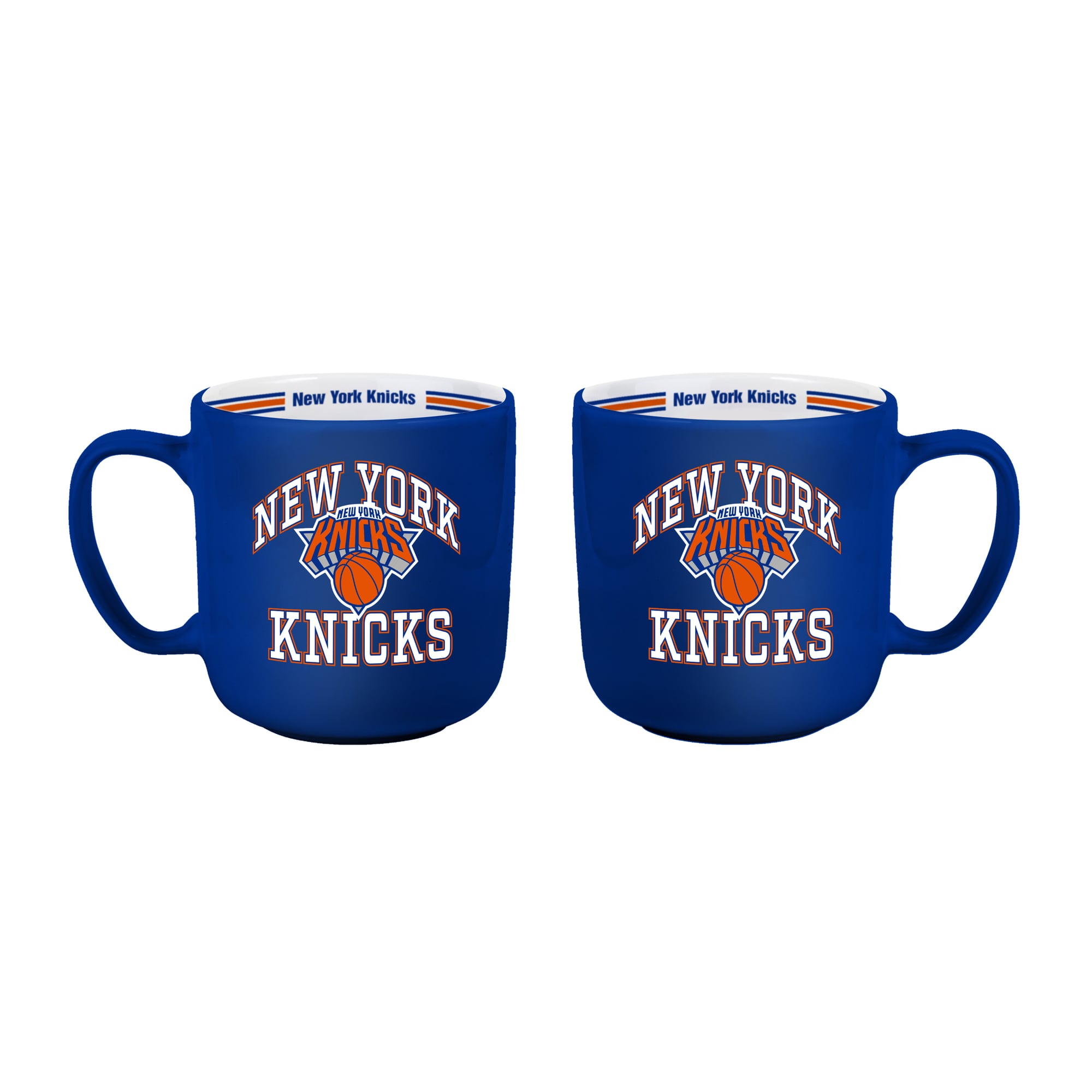 Ensemble de deux tasses rayées Logo Brands New York Knicks de 44 cl