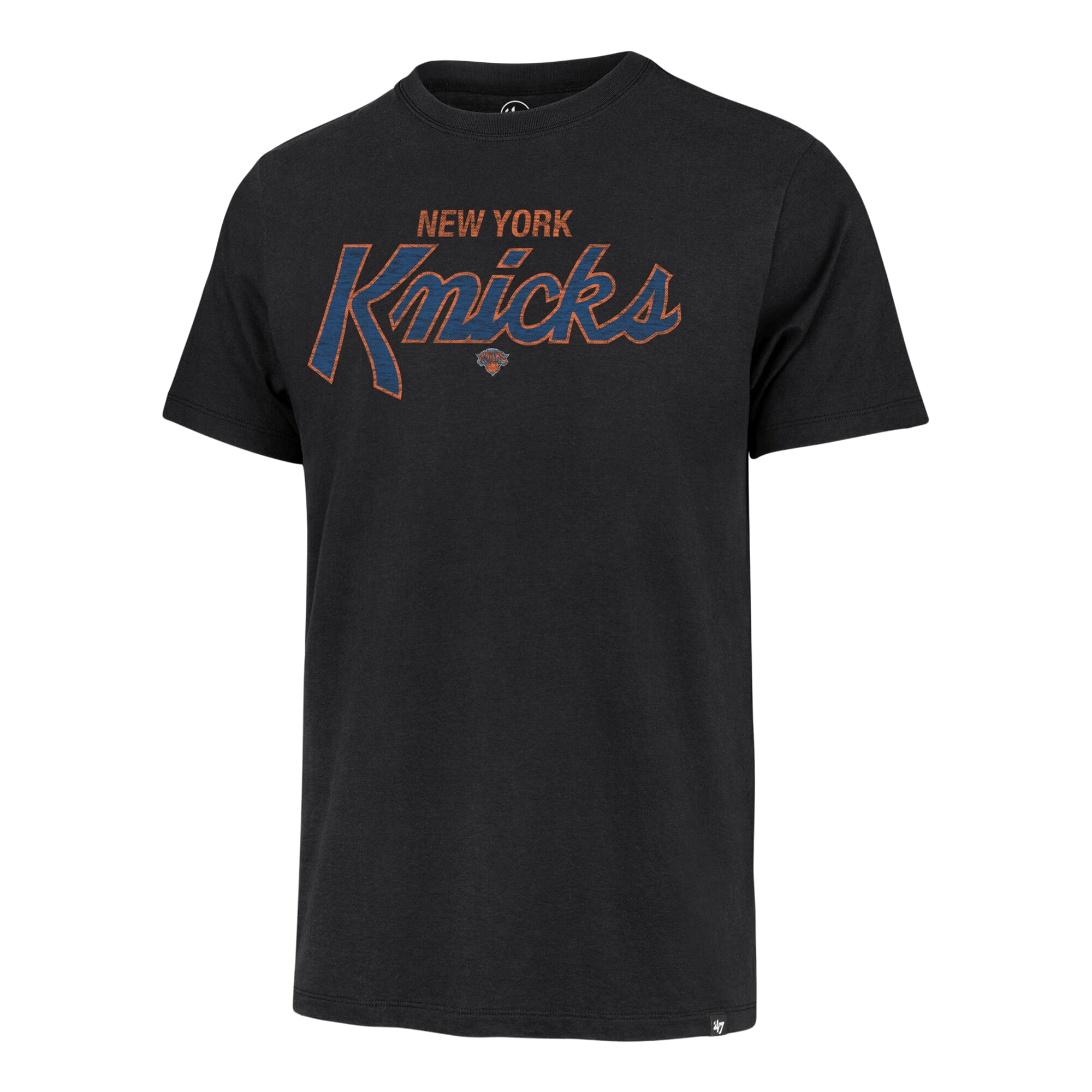 T-shirt homme noir New York Knicks Crosstown Script Franklin '47