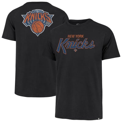  New York Knicks '47 Crosstown Script Franklin T-Shirt - Black