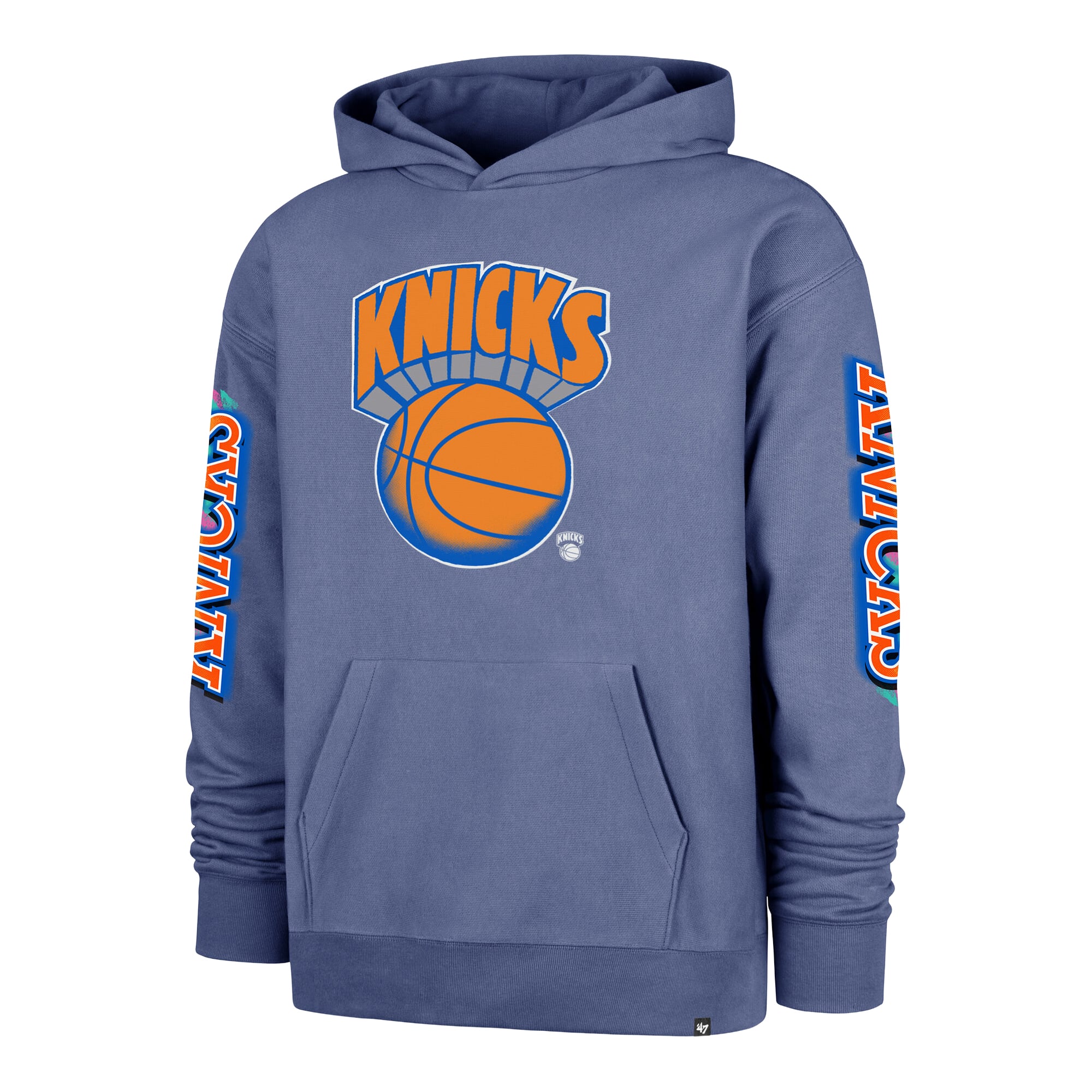Sweat à capuche homme '47 Blue New York Knicks City Paint Duo Foundation