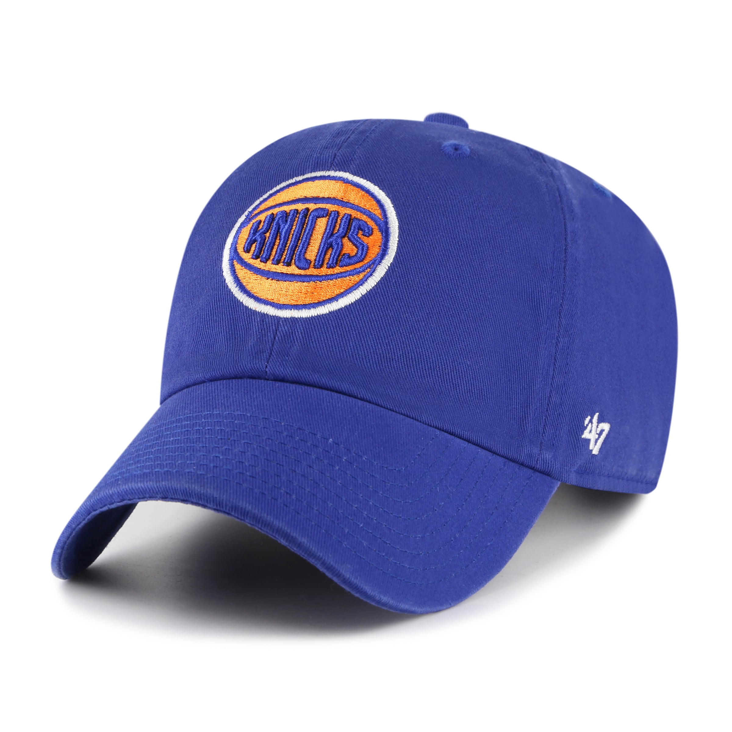 Men's New York Knicks '47 Blue Clean Up Adjustable Hat