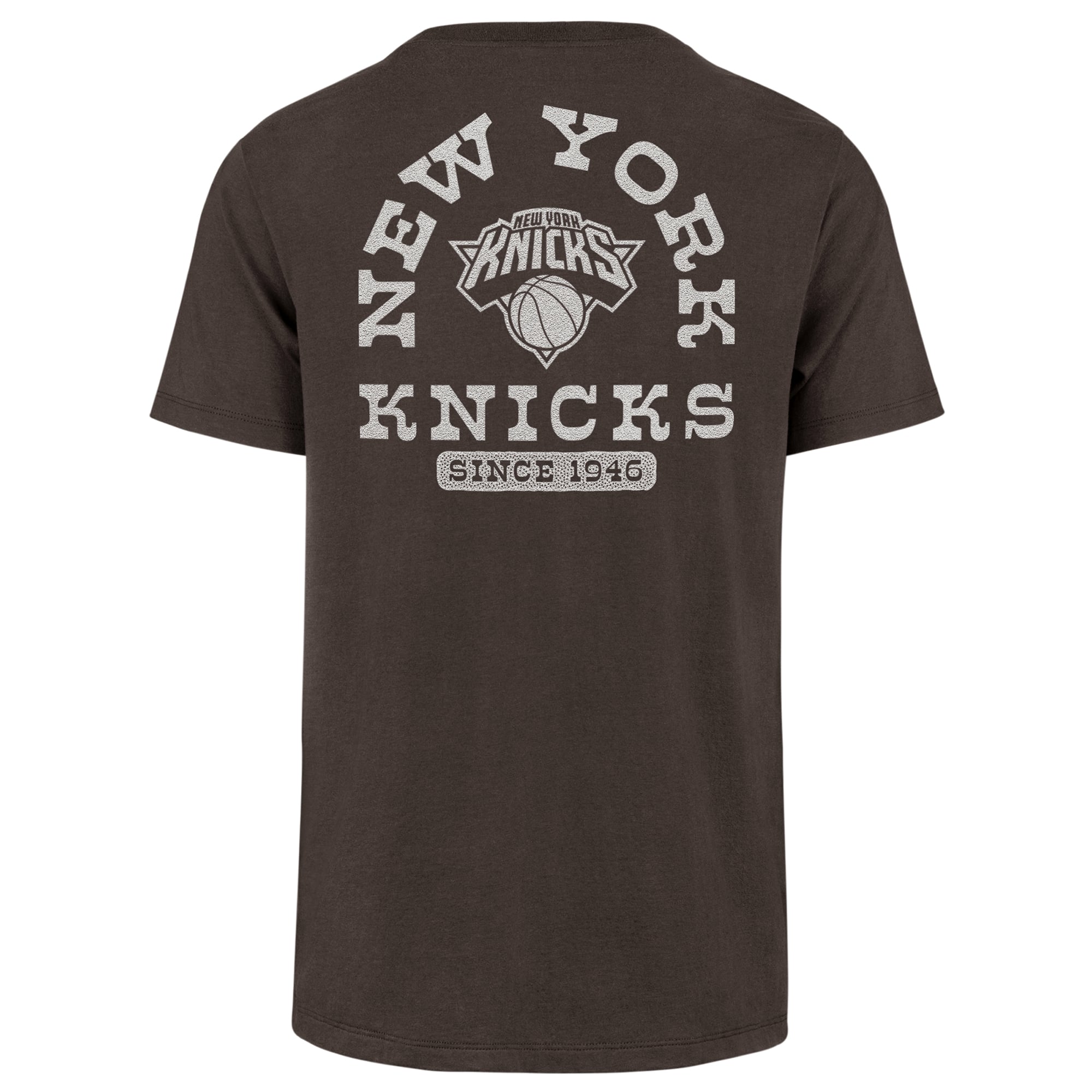 T-shirt gris « 47 » pour homme, « Walk Talk » des New York Knicks, Franklin