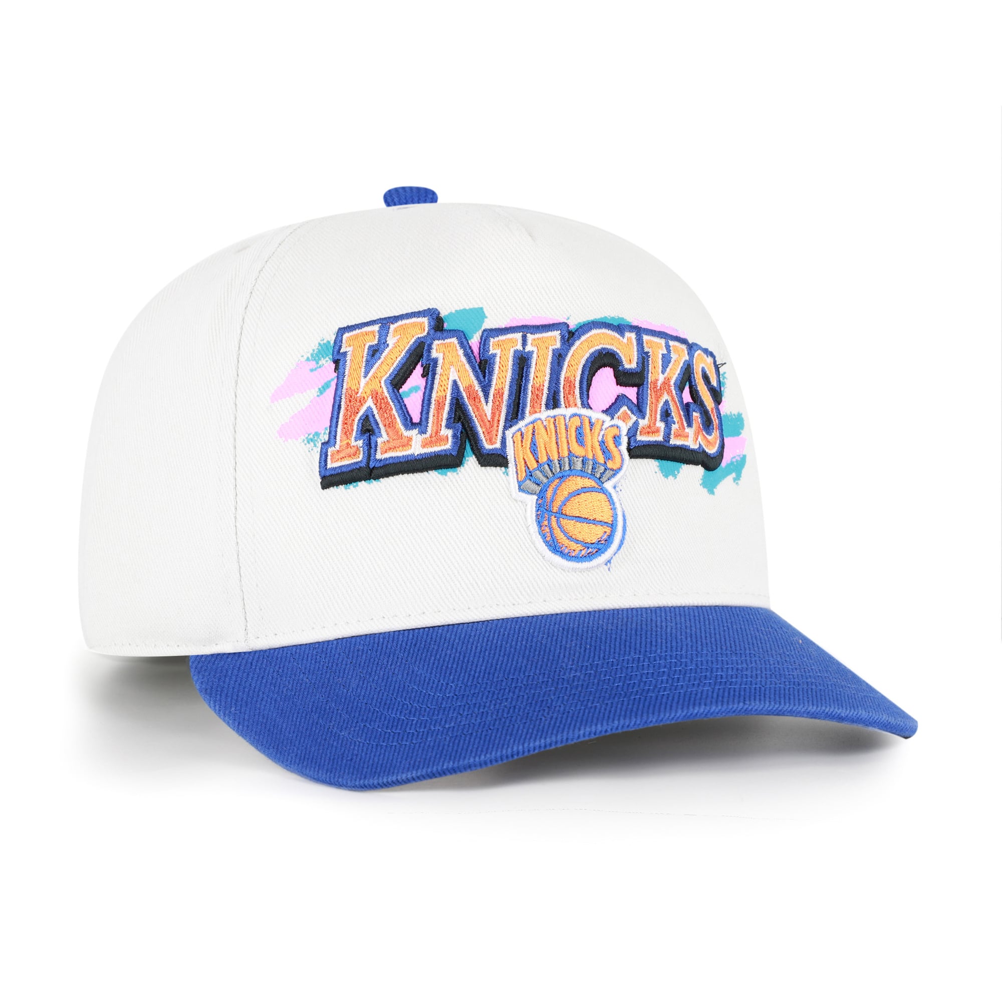 Casquette ajustable New York Knicks « 47 » crème pour homme