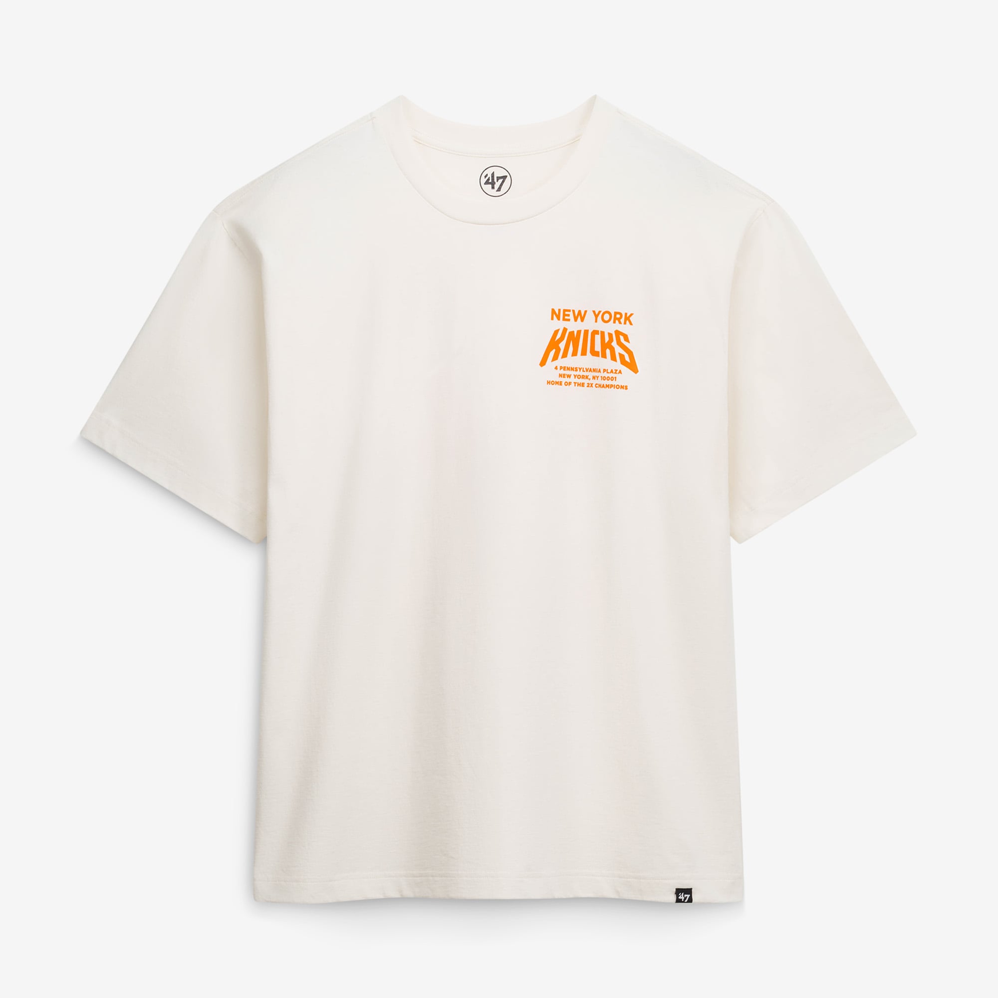 T-shirt homme '47 Cream New York Knicks Foundation