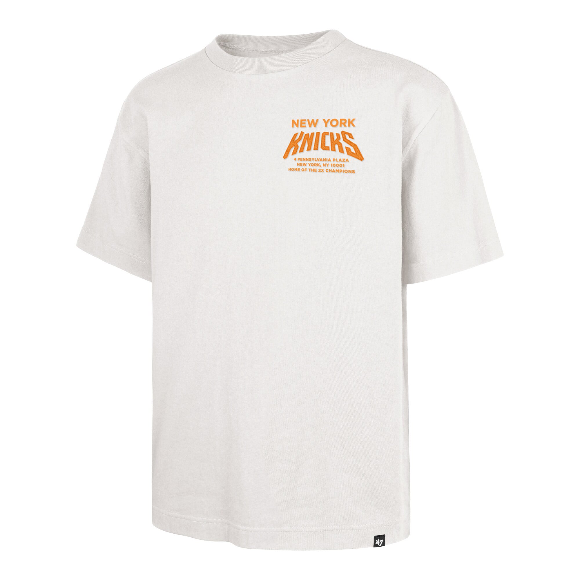 T-shirt homme '47 Cream New York Knicks Foundation