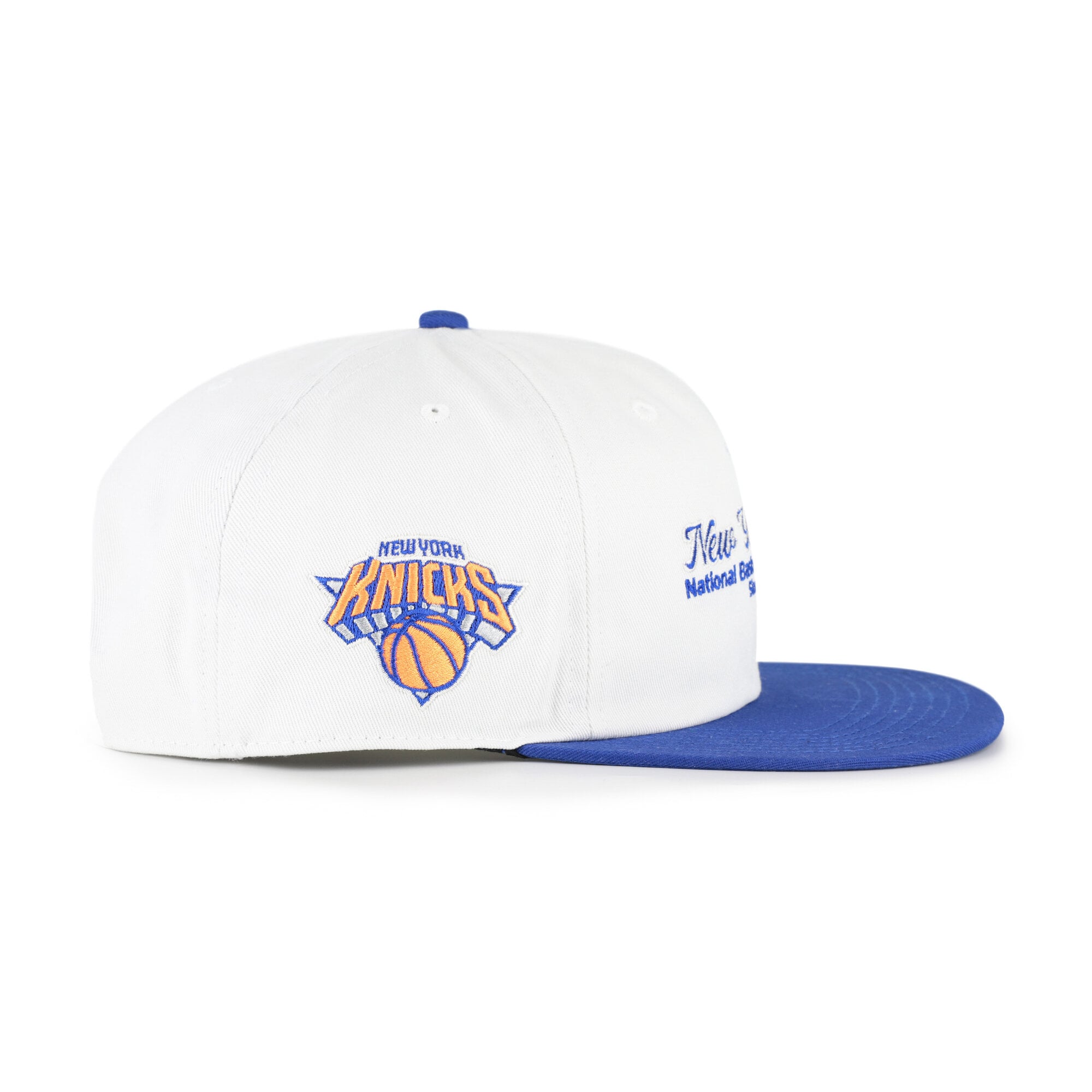 Casquette snapback Captain '47 Cream New York Knicks pour homme