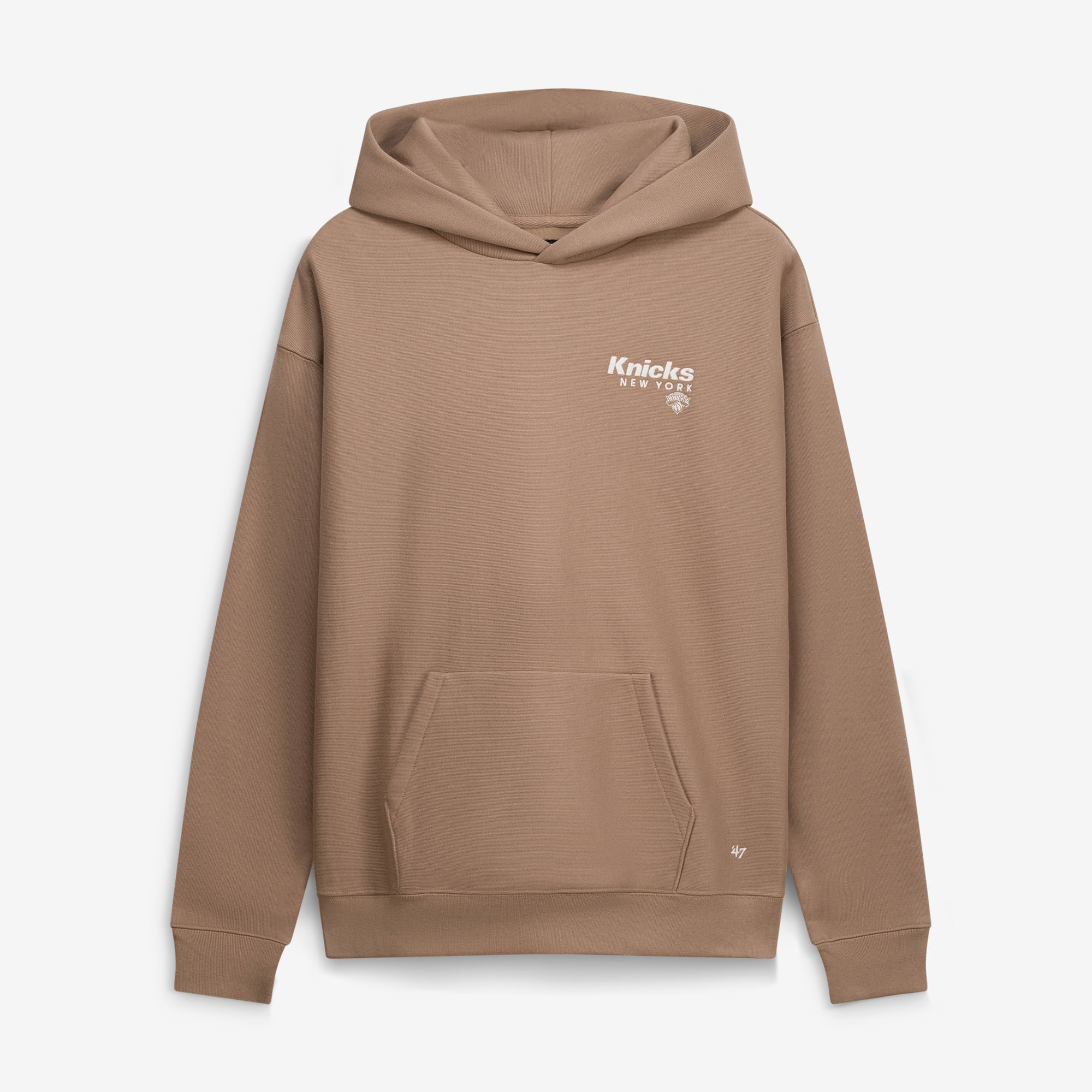Sweat à capuche kaki '47 New York Knicks Triple Double Foundation Premium pour homme