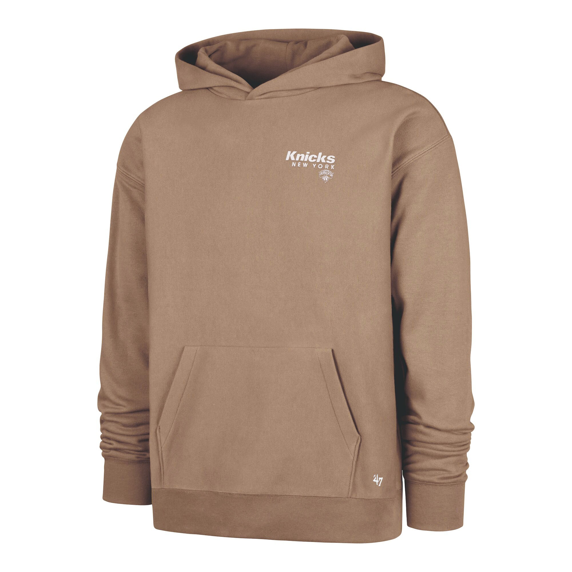 Sweat à capuche kaki '47 New York Knicks Triple Double Foundation Premium pour homme