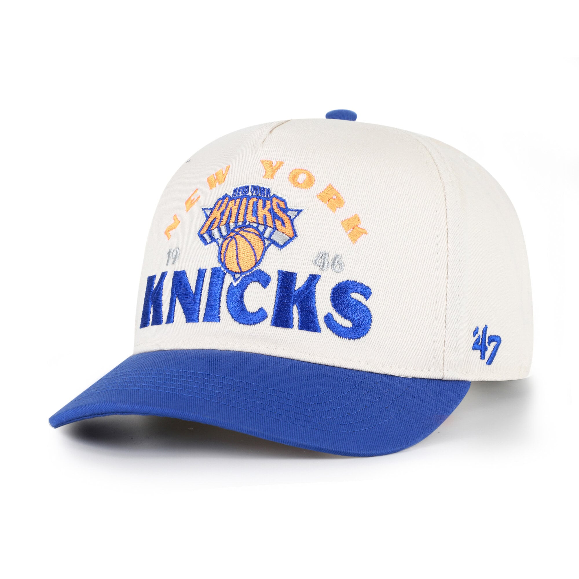 Casquette ajustable Arcitext Hitch New York Knicks '47 Natural pour homme