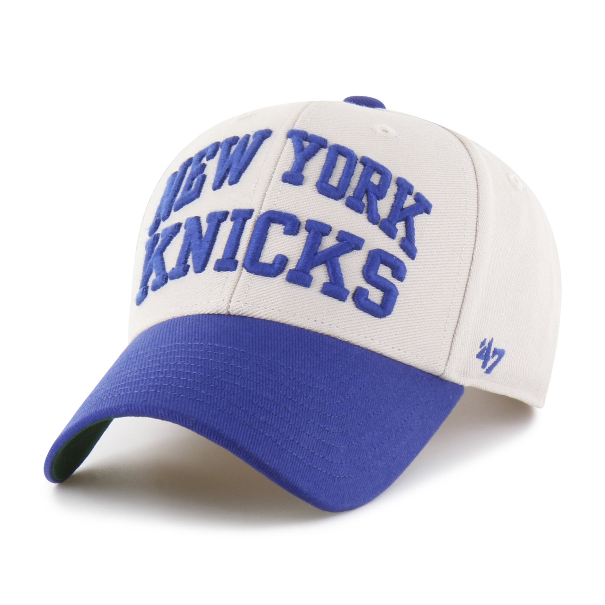 Casquette ajustable pour homme '47 Natural New York Knicks Broke Line Loop MVP