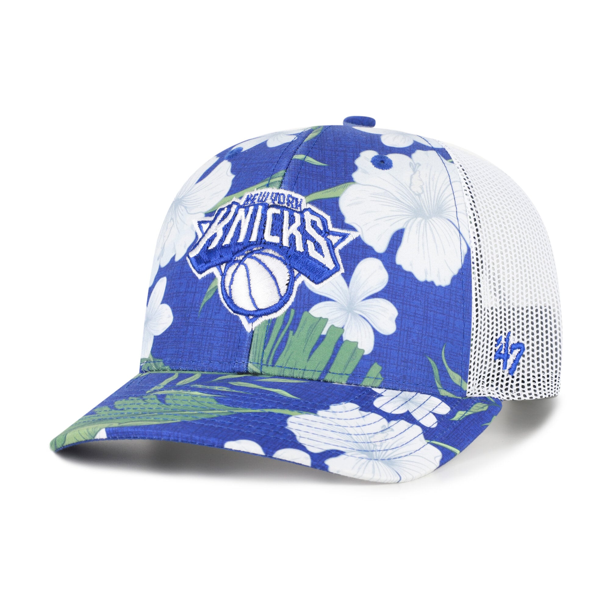 Men's New York Knicks '47 Royal Beach Side Trucker Adjustable Hat