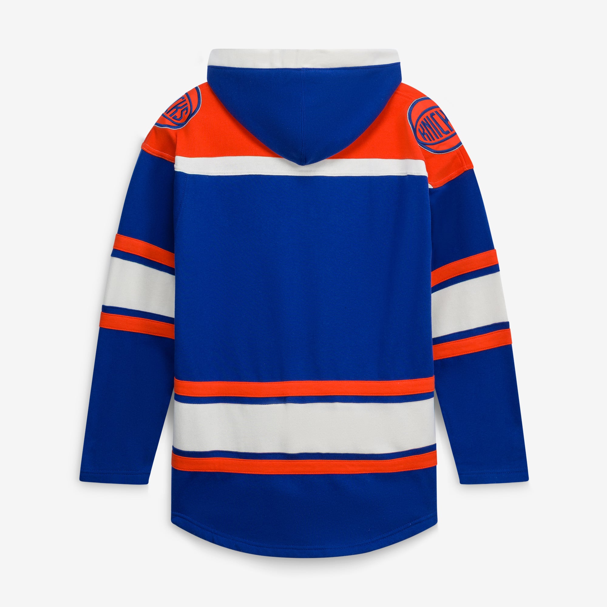 Sweat à capuche en dentelle supérieure '47 Royal New York Knicks pour hommes