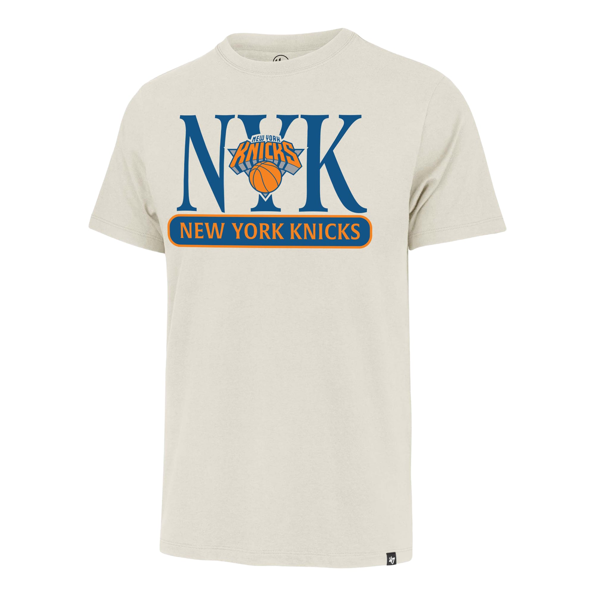 Men's '47 Tan New York Knicks NYK Franklin T-Shirt