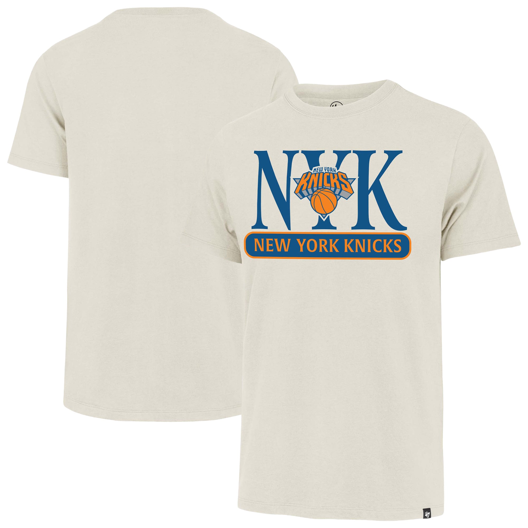Men's '47 Tan New York Knicks NYK Franklin T-Shirt