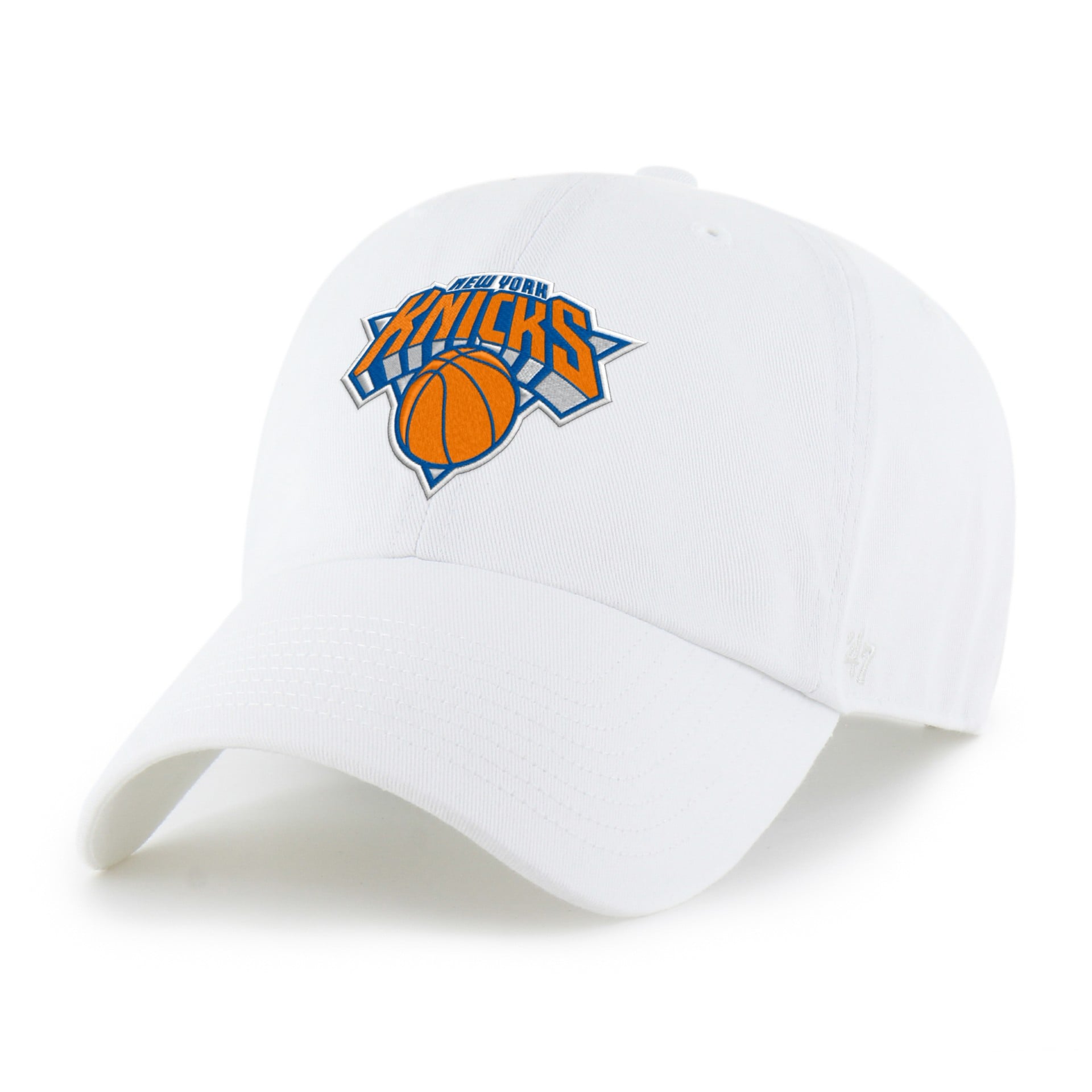 Men's New York Knicks '47 White Clean Up Adjustable Hat