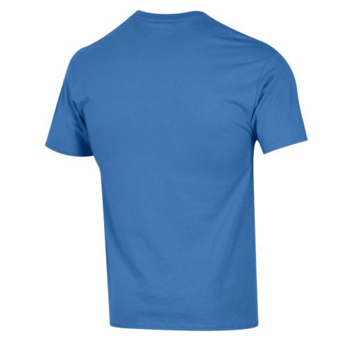 T-shirt en coton bleu Champion New York Knicks pour homme
