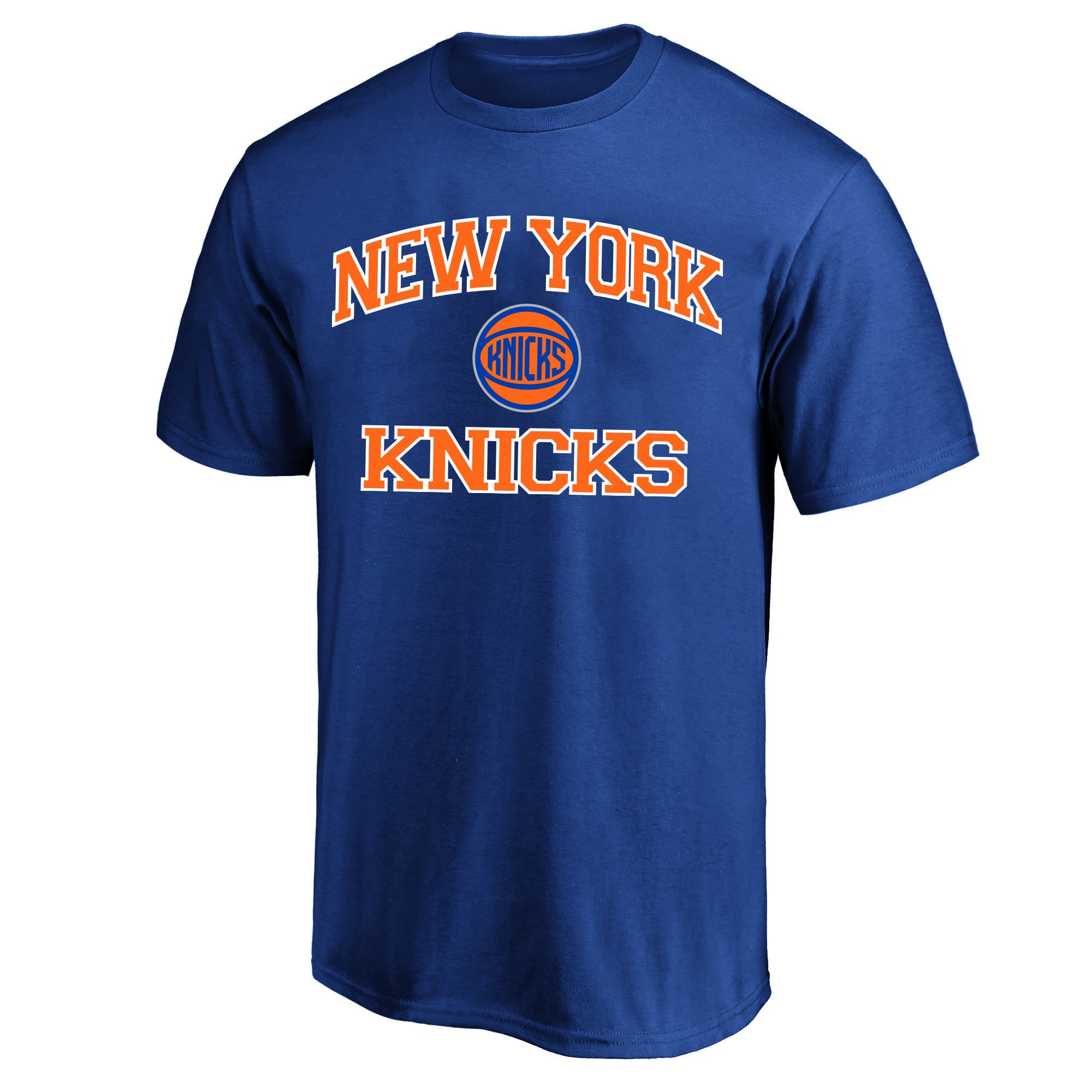 Men's Fanatics Blue New York Knicks Big & Tall Heart Soul T-Shirt