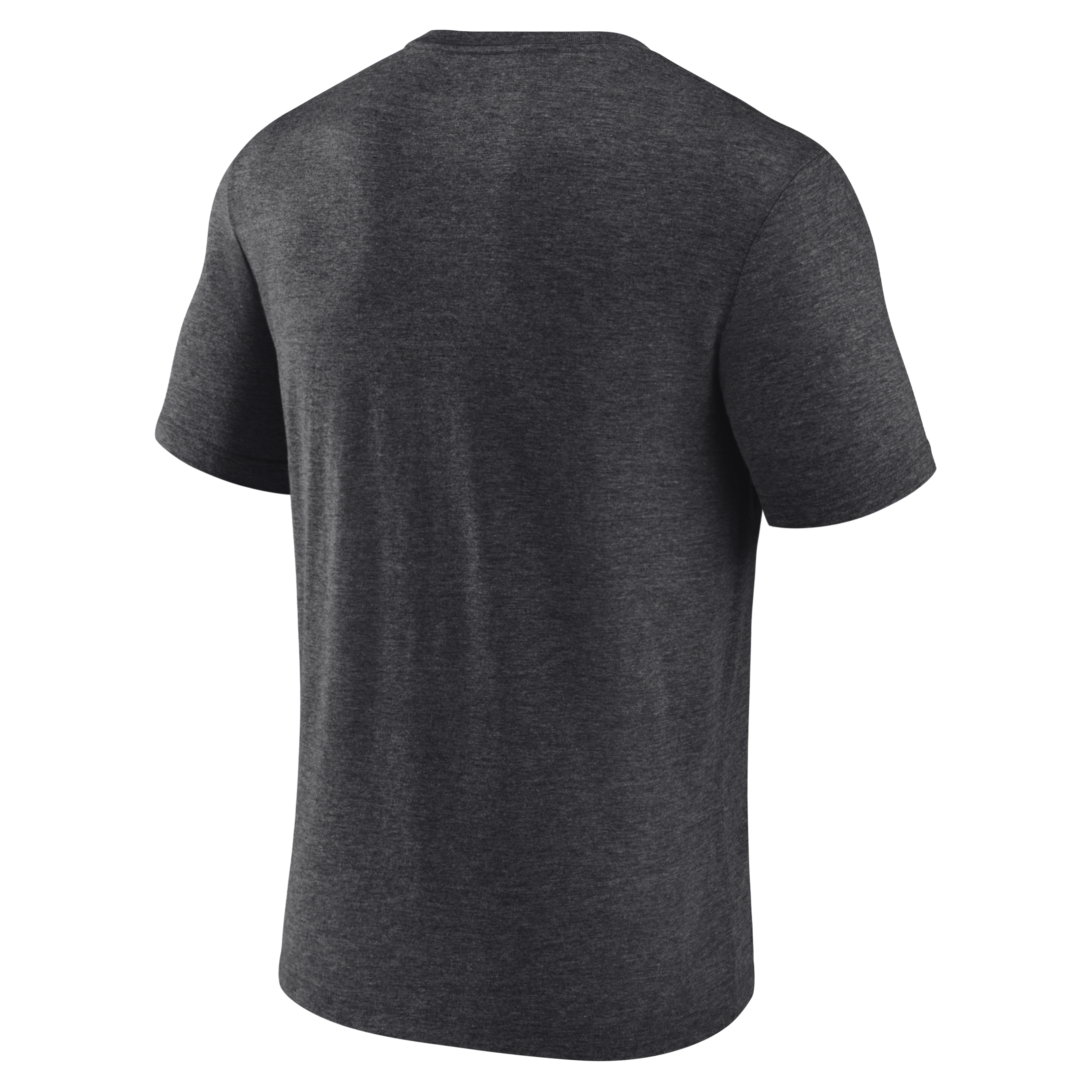 Men's Fanatics Heather Charcoal New York Knicks Unwavering Pursuit Tri-Blend T-Shirt