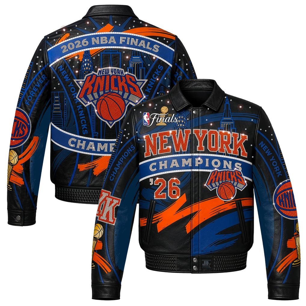 New York Knicks JH Design 2026 NBA Finals Champions Limited 