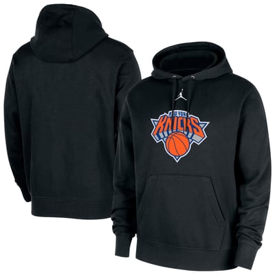  New York Knicks Jordan Brand Statement Edition Club Fleece Hoodie - Black