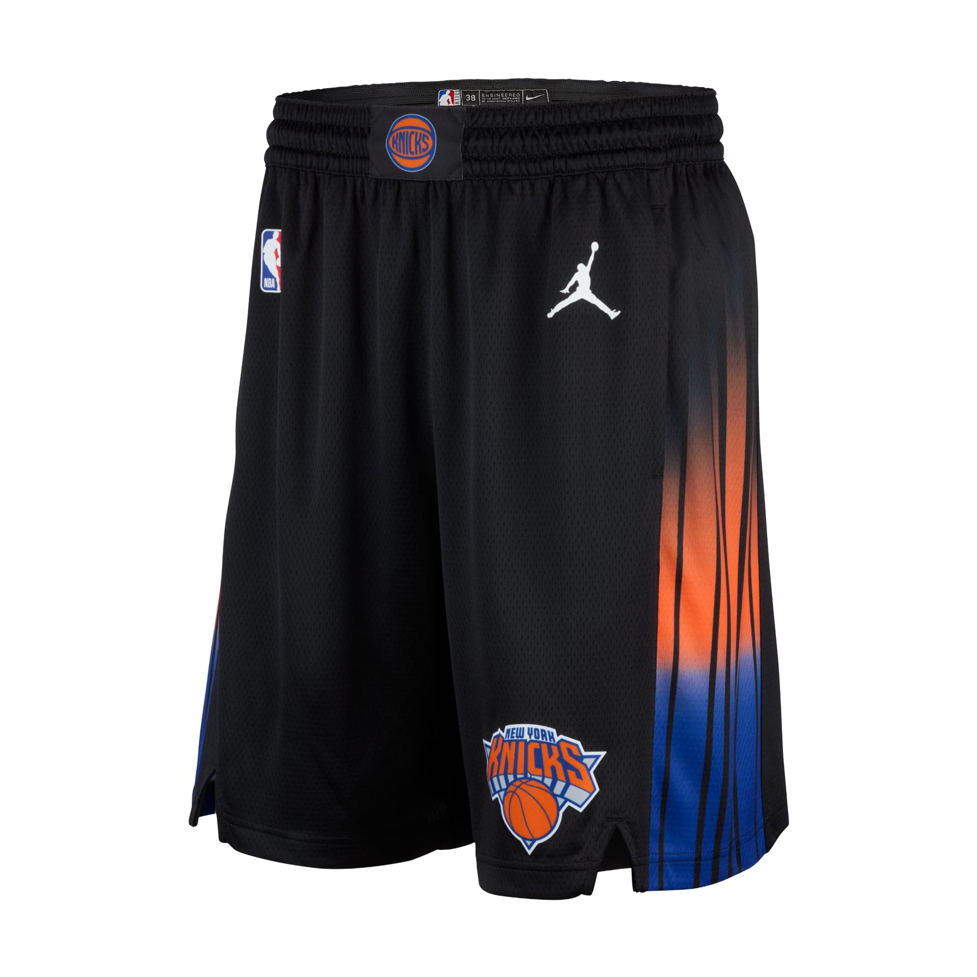 Short Swingman Jordan Brand noir New York Knicks pour homme - Édition Statement