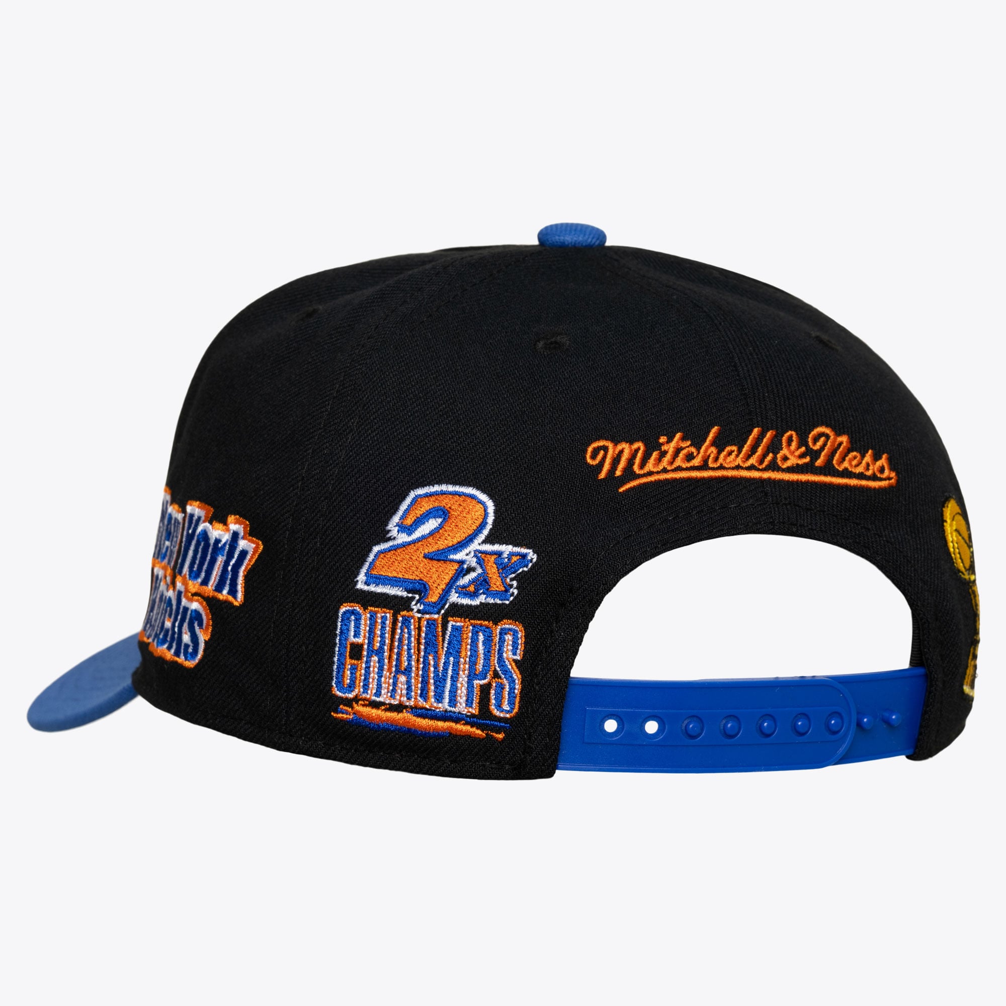Men's Mitchell & Ness Black New York Knicks True Legacy Pro Snapback Hat