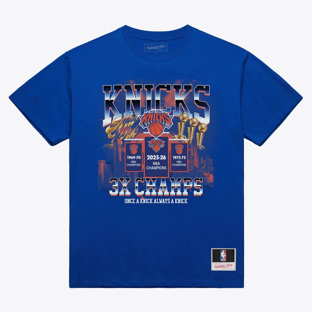 New York Knicks Mitchell & Ness 2026 NBA Finals Champions Banner ...