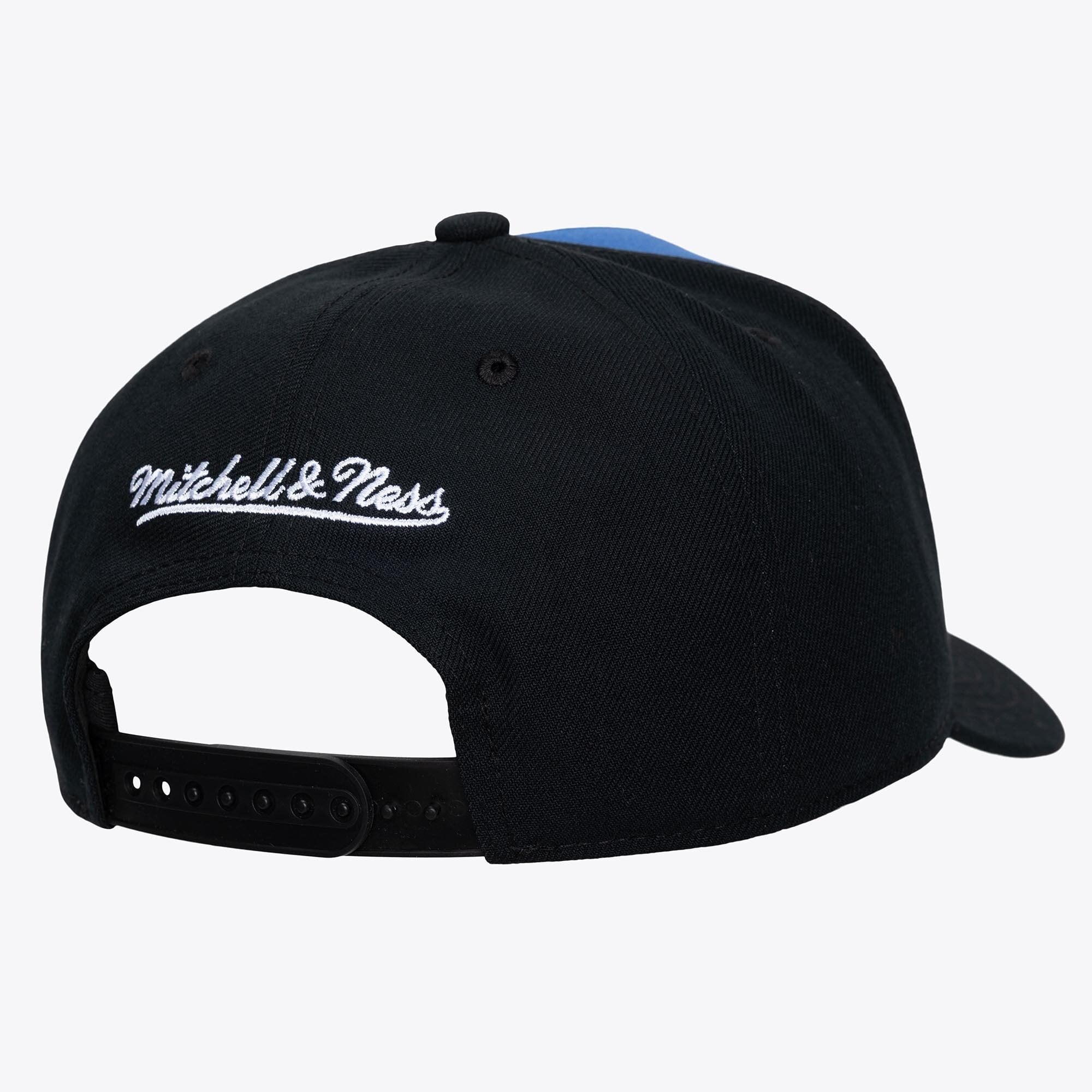 Casquette Mitchell & Ness bleue New York Knicks Legendary Home Pro Pinch Snapback pour homme
