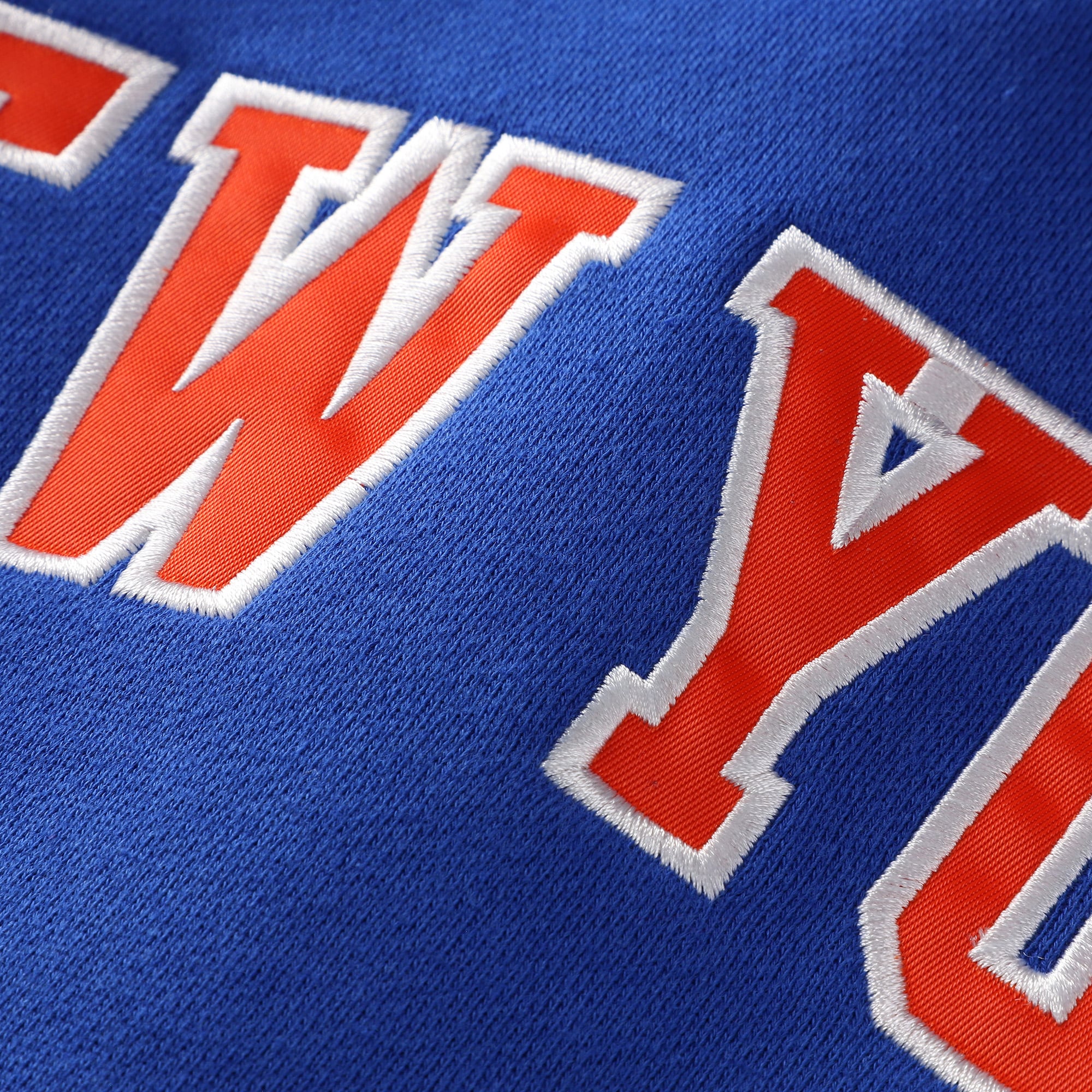 Sweat à capuche en polaire Mitchell & Ness Carmelo Anthony bleu New York Knicks pour homme