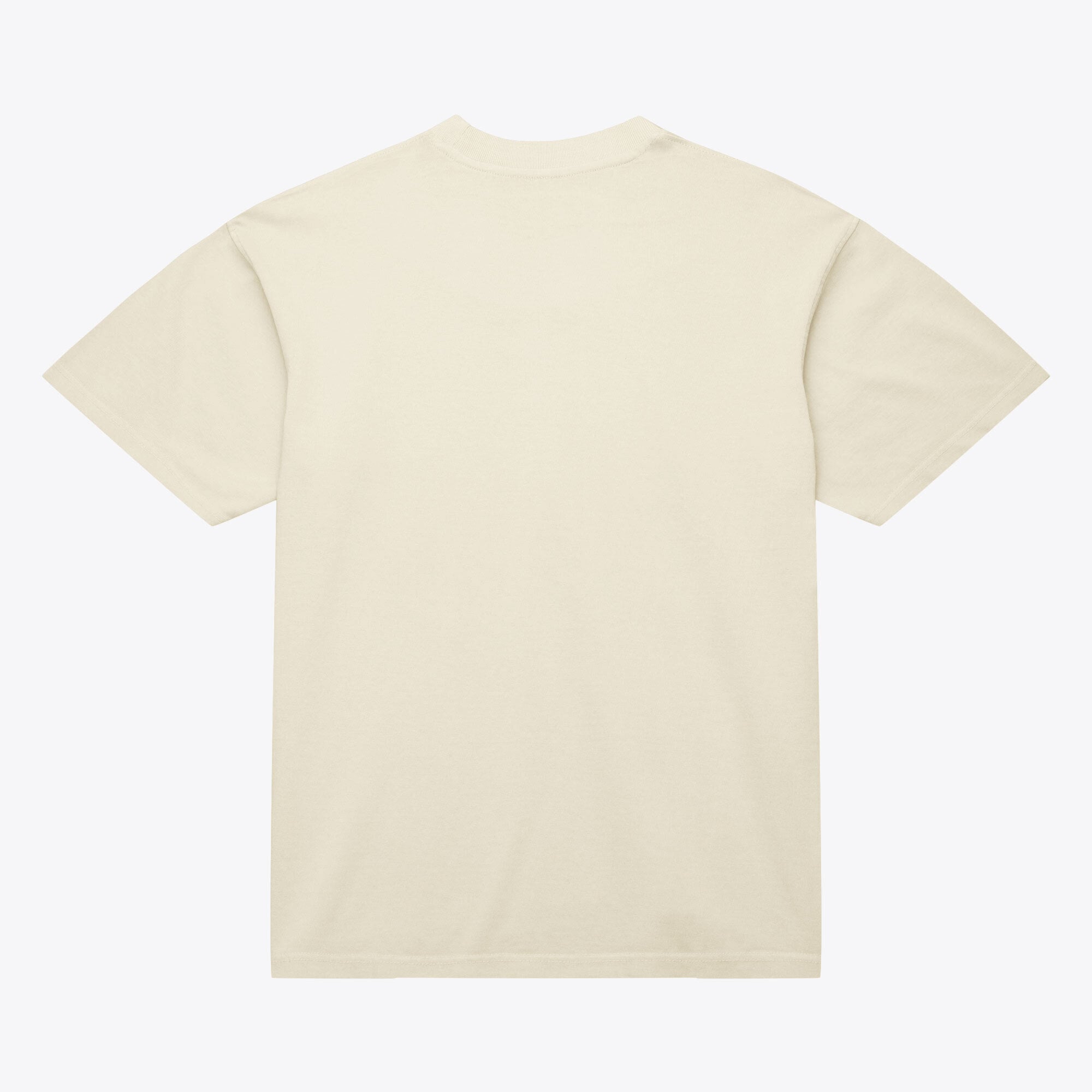 T-shirt Mitchell & Ness crème pour homme New York Knicks « Once a Knick »