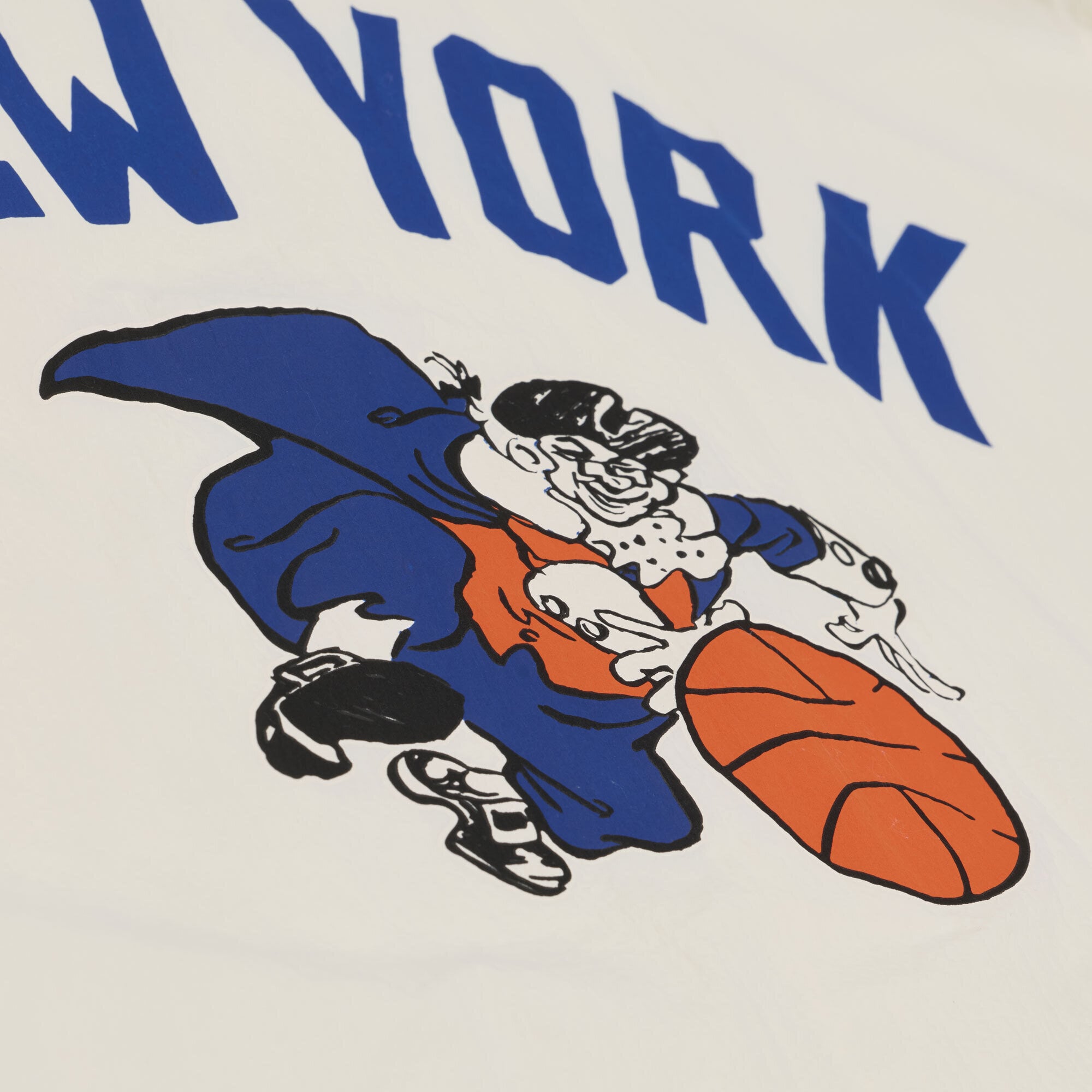 Men's Mitchell & Ness Cream New York Knicks Retro Root Full-Snap Coaches Jacket